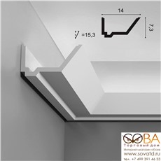 Карниз Orac Decor C358 Luxxus купить по лучшей цене в интернет магазине стильных обоев Сова ТД. Доставка по Москве, МО и всей России