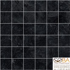 Мозаика Hard  чёрный 30х30 купить по лучшей цене в интернет магазине стильных обоев Сова ТД. Доставка по Москве, МО и всей России