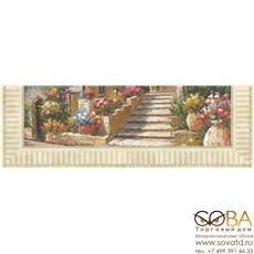 Панно Flower Street  ( из 4-элем.) низ N/O/P/Q 150x50 купить по лучшей цене в интернет магазине стильных обоев Сова ТД. Доставка по Москве, МО и всей России