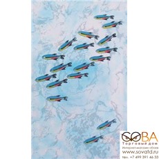 Декор Бриз  рыбки 2 (D403dAR8) 20х33 купить по лучшей цене в интернет магазине стильных обоев Сова ТД. Доставка по Москве, МО и всей России