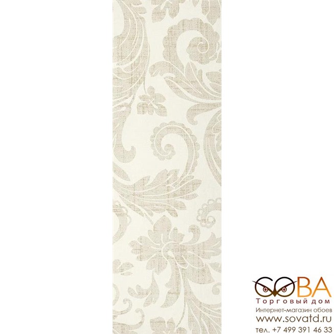 Декор Marazzi  Fabric Decoro Tapestry Cotton rett. 40х120 купить по лучшей цене в интернет магазине стильных обоев Сова ТД. Доставка по Москве, МО и всей России