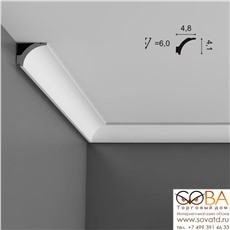 Карниз гибкий Orac Decor C260F Luxxus купить по лучшей цене в интернет магазине стильных обоев Сова ТД. Доставка по Москве, МО и всей России