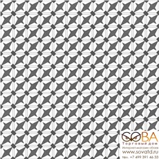 Декор Эллен Керамогранит  черно-белый 6032-0422 30х30 купить по лучшей цене в интернет магазине стильных обоев Сова ТД. Доставка по Москве, МО и всей России