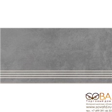 Ступень Cersanit  Townhouse темно-серый 29,7х59,8 купить по лучшей цене в интернет магазине стильных обоев Сова ТД. Доставка по Москве, МО и всей России
