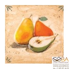 Декор Гурман  груша (D-499) 16,5х16,5 купить по лучшей цене в интернет магазине стильных обоев Сова ТД. Доставка по Москве, МО и всей России