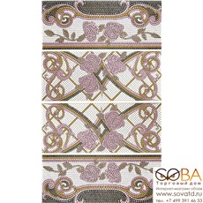 Панно Columna Baikal Lila  (из 4х пл) 100х60 купить по лучшей цене в интернет магазине стильных обоев Сова ТД. Доставка по Москве, МО и всей России