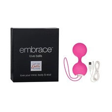 Вагинальные шарики EMBRACE LOVE BALLS PINK 4604-05BXSE