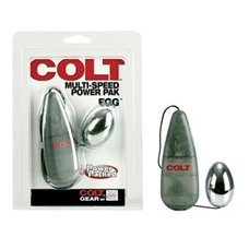 Виброяйцо металлическое для мужчин Colt M/S Power Pak Egg 6890-20CDSE