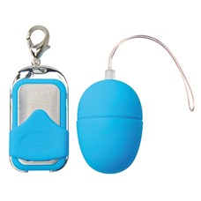 Вибромасажер VIBRATING EGG PLEASURE SHIVER SMALL BLUE T4L-801012