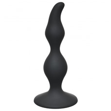 Анальная пробка Curved Anal Plug Black 4105-03Lola