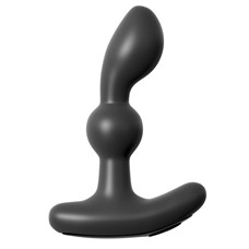 Стимулятор простаты с вибрацией с двумя моторами P-Motion Massager - 15,2 см.