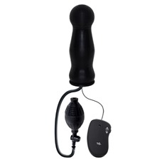 Анальный вибромассажер BESTSELLER INFLATABLE ANAL VIBE BAD DOG BLACK T4L-903228