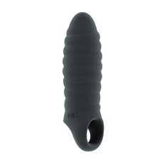 Насадка Stretchy Thick Penis Extension Grey No.36 SH-SON036GRY