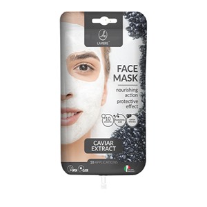 Маска с натуральным экстрактом черной икры Face Mask Caviar