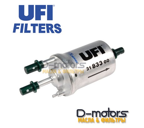 Фильтр топливный UFI 3183300 для VW POLO седан, 1.6 (85, 105 л.с.)