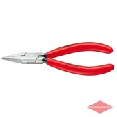 Захватные плоскогубцы 125 мм, для точной механики, острые губки, KNIPEX, KN-3721125