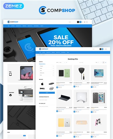 CompShop - магазин компьютеров
