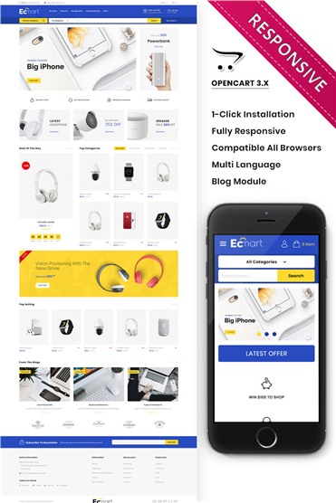 Ecmart - The Mega Electronic Store Responsive