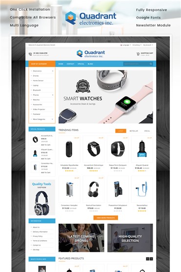 Quadrant - Electronics Store