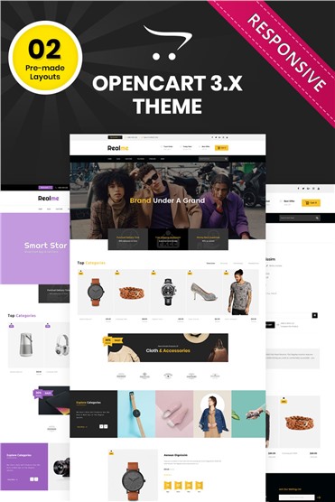 Realme - Multipurpose Premium Responsive