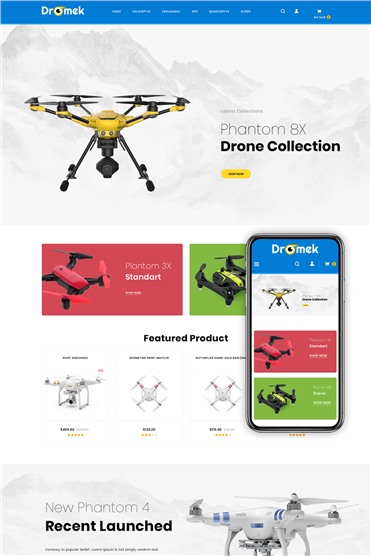 Dromek - Drone Camera Store
