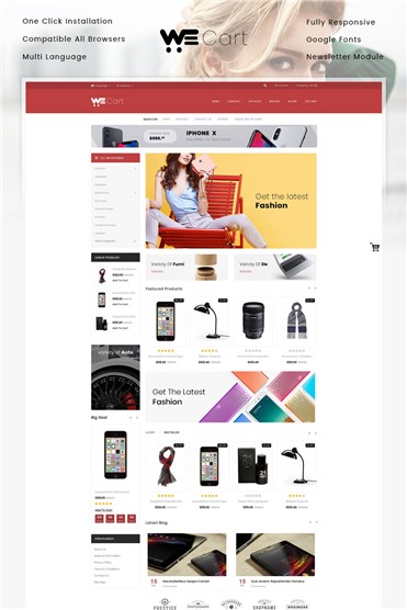 Wecart - Multipurpose Store