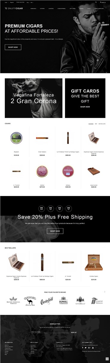 SnuffCigar - Elegant Cigar Online Shop