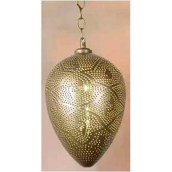 Марокканский фонарь Antique gold яйцо
