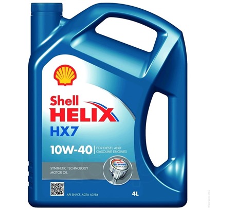 Моторное масло Shell Helix HX7 10W-40 (4л.)