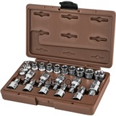 Набор головок, внешний TORX, и насадок с вставками-битами TORX (22пр.) OMBRA OMBRA арт. '953222'