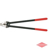 Кабелерез 600 мм, для резки кабеля из меди и алюминия, KNIPEX, KN-9521600