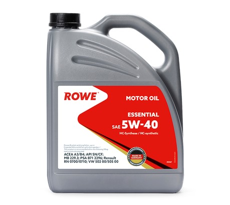 Моторное масло Rowe Essential 5W-40 (5л.)