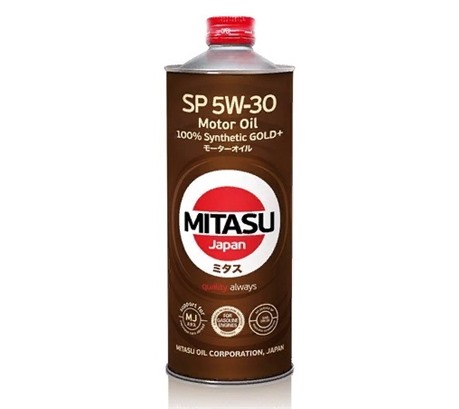 Моторное масло Mitasu Gold Plus SP 5W-30 GF-6A 100% Synthetic (1л.)
