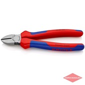 Бокорезы диагональные 180 мм, ручки с двухкомпонентными чехлами, KNIPEX, KN-7002180