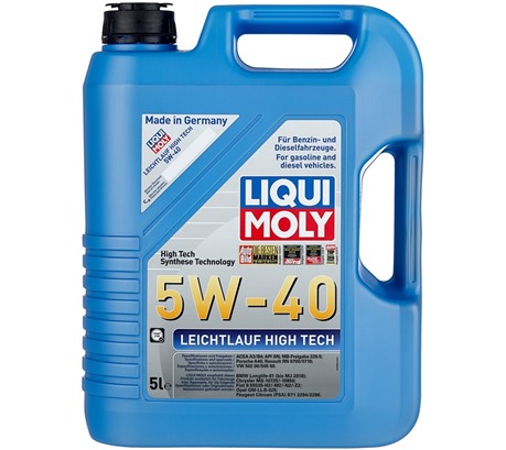 Моторное масло Liqui Moly Leichtlauf High Tech 5W-40 (5л.)