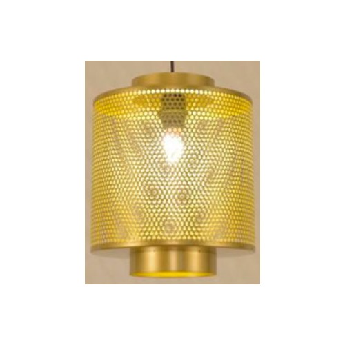 Марокканский фонарь золотой абажур